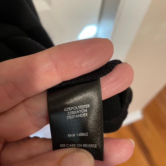 Torrid Black Ribbed Knit Dress - Size 2X - Picture 8 of 9